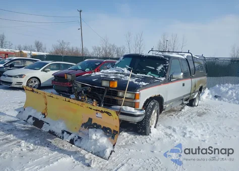 1992 Chevrolet Gmt-400 K1500 z USA, uszkodzony, nr VIN 2GCEK19K7N1175870